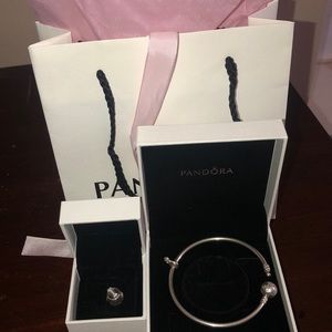 Pandora Bracelet w/ Charm